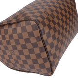 Louis Vuitton Damier Ebene Monogram Speedy 30 Handbag