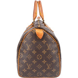 Louis Vuitton Canvas Monogram Speedy 30 Handbag