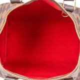 Louis Vuitton Damier Ebene Monogram Speedy 30 Handbag