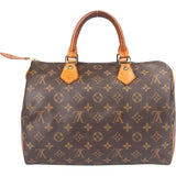 Louis Vuitton Canvas Monogram Speedy 30 Handbag