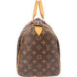 Louis Vuitton Canvas Monogram Speedy 35 Handbag