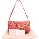 Miu Miu Quilted Leather Mini Crossbody Bag