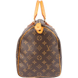 Louis Vuitton Canvas Monogram Speedy 35 Handbag