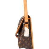 Louis Vuitton Canvas Monogram Gibeciere Crossbody Bag