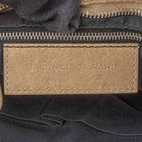Balenciaga Beige Leather City Handbag