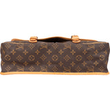 Louis Vuitton Canvas Monogram Gibeciere Crossbody Bag