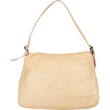 Fendi Beige Leather Baguette Mamma Handbag