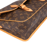 Louis Vuitton Canvas Monogram Gibeciere Crossbody Bag