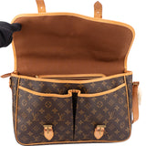Louis Vuitton Canvas Monogram Gibeciere Crossbody Bag