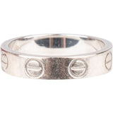 Cartier 750er White Gold Love Ring (45)