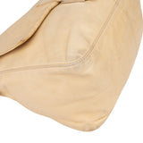 Fendi Beige Leather Baguette Mamma Handbag