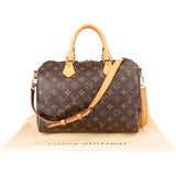 Louis Vuitton Canvas Monogram Speedy 30 Bandouliere