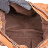 Louis Vuitton Leather Monogram Mahina Shoulder Bag