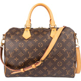 Louis Vuitton Canvas Monogram Speedy 30 Bandouliere