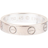 Cartier 750er White Gold Love Ring (45)