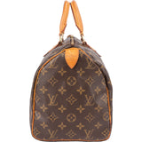 Louis Vuitton Canvas Monogram Speedy 30 Handbag
