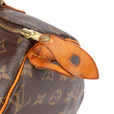 Louis Vuitton Canvas Monogram Speedy 30 Handbag