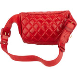 Chanel Rouge Quilted Lambskin Bumbag