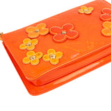 Louis Vuitton Vernis Monogram Lexington Fleurs Pochette Accessoire Handbag