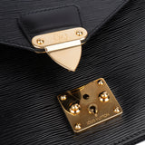 Louis Vuitton Noir Epi Leather Biface Handbag