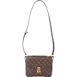 Louis Vuitton Canvas Monogram Metis Handbag