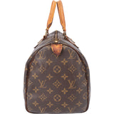 Louis Vuitton Canvas Monogram Speedy 30 Handbag