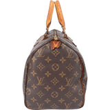 Louis Vuitton Canvas Monogram Speedy 30 Handbag