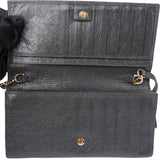 Balenciaga Grey Leather Wallet Handbag