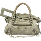 Balenciaga Leather City Handbag
