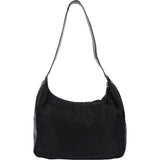 Prada Black Nylon Triangle Shoulder Bag