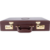 Cartier Bordeaux Leather 1975 Briefcase