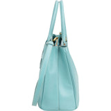 Prada Turquoise Saffiano Leather Galleria Handbag