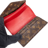 Louis Vuitton Canvas Monogram Josephine Wallet
