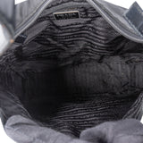 Prada Black Nylon Triangle Shoulder Bag