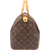 Louis Vuitton Canvas Monogram Speedy 35 Handbag
