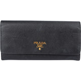 Prada Black Saffiano Leather Wallet