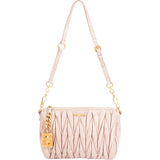 Miu Miu Quilted Leather Mini Shoulder Bag