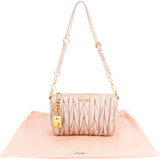 Miu Miu Quilted Leather Mini Shoulder Bag