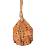MCM Visetos Monogram Hobo Shoulder Bag
