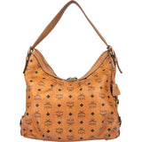 MCM Visetos Monogram Hobo Shoulder Bag