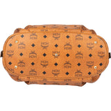 MCM Visetos Monogram Hobo Shoulder Bag