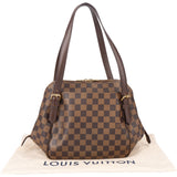 Louis Vuitton Damier Ebene Monogram Belem MM Shoulder Bag
