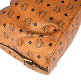 MCM Visetos Monogram Hobo Shoulder Bag