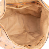 MCM Visetos Monogram Hobo Shoulder Bag