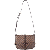 Louis Vuitton Damier Ebene Monogram Saumur 30 Crossbody Bag