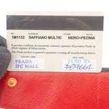 Prada Black Saffiano Leather Wallet
