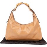 Gucci Brown Leather Horsebit Handbag