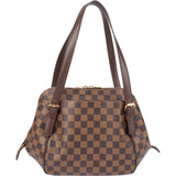 Louis Vuitton Damier Ebene Monogram Belem MM Shoulder Bag