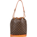 Louis Vuitton Canvas Monogram Sac Noe Grande Shoulder Bag