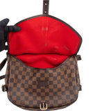 Louis Vuitton Damier Ebene Monogram Saumur 30 Crossbody Bag